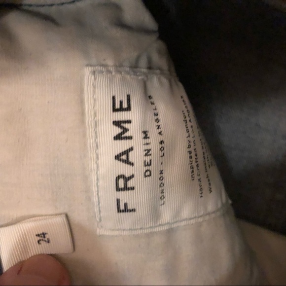 Frame Split Hem Denim - Picture 10 of 12